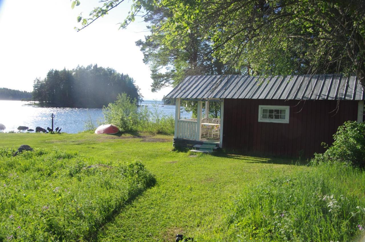 Stugor Storsjoens Strand Hackas Exterior photo